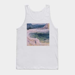 The Emerald Pool by John Henry Twachtman Tank Top